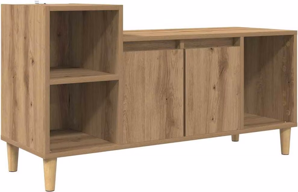 Mobile TV Rovere artigianale 100 x 35 x 55 cm Legno multistrato