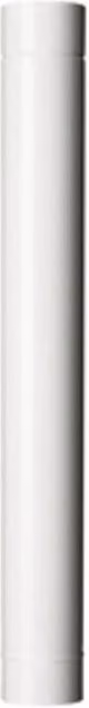 Tubo per Stufa H 100 cm Ø 13 cm Bianco 12 Pezzi