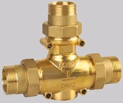 Valvola Anticondensa con Bocchettoni Icma, Taratura 55 °C, Colore Oro
