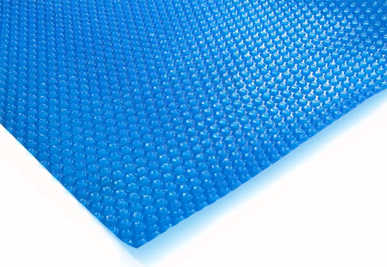 Foglio solare Zelsius, quadrato | 8 x 5 m | blu | 400µ | foglio di copertura per piscina