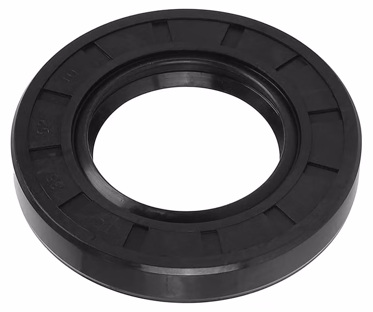 Guarnizione radiale a labbro singolo 35x62x10 mm, a doppio labbro, in NBR, colore nero