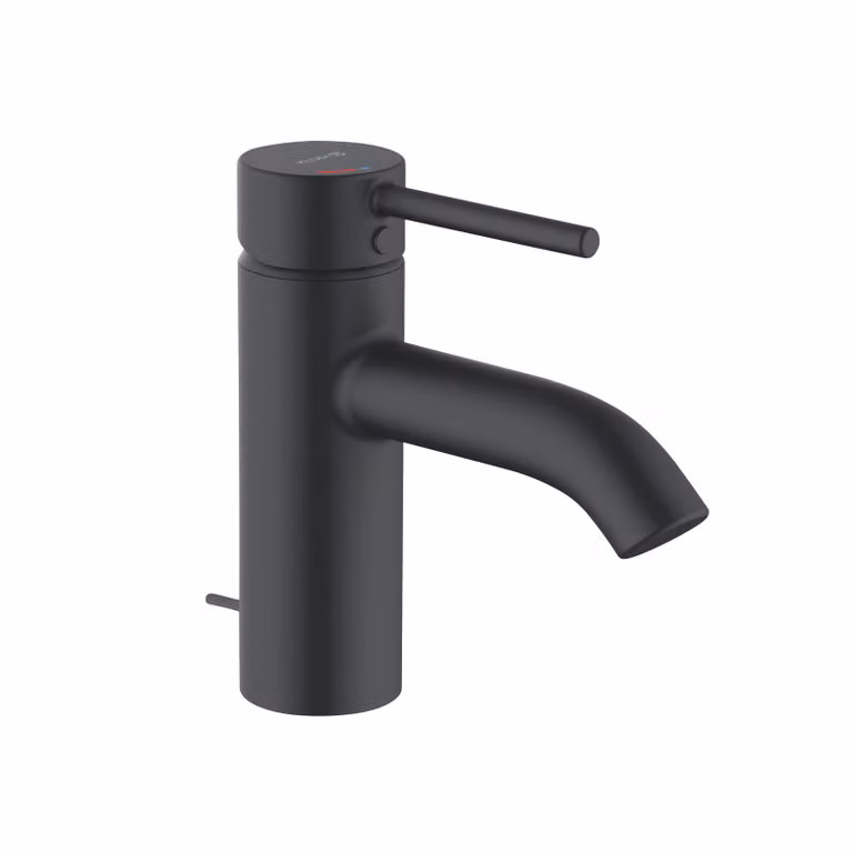 KLUDI BOZZ Mitigeur monocommandé pour lavabo, hauteur d'écoulement 75mm, EcoPlus, 382633976, 382633976