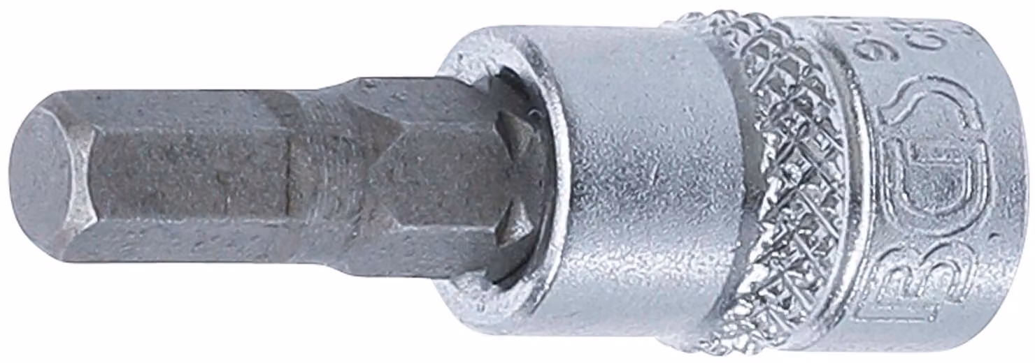 BGS bit a bussola a guida quadrata 6,3 mm (1/4") a bussola esagonale 5,5 mm - 9466