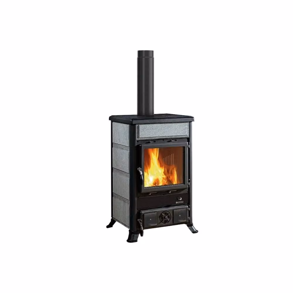 Stufa a Legna Rossella R1 5.0 Pietra Nordica Grigia – 2
