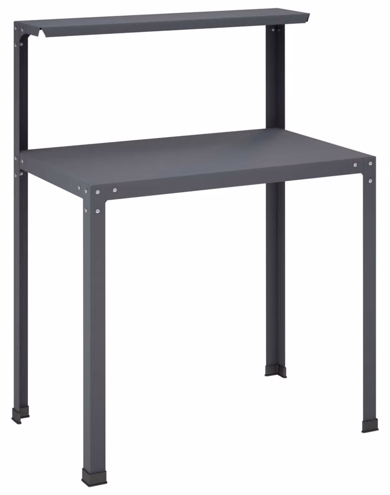 Tavolo da coltivazione, dimensioni 100 x 50 x 104 cm, struttura in acciaio con rivestimento in polvere