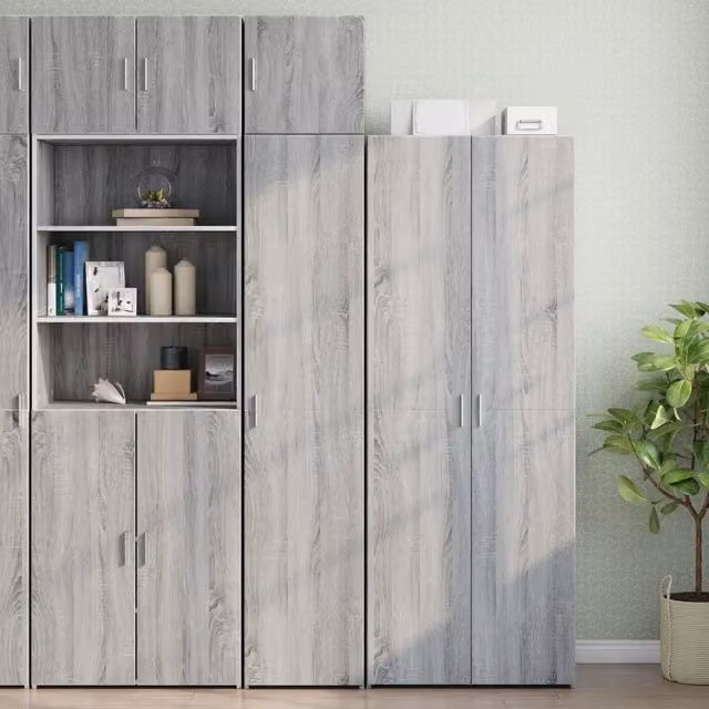 Mobile Sottile Grigio Sonoma 40x42,5x225 cm in Truciolato 3281278