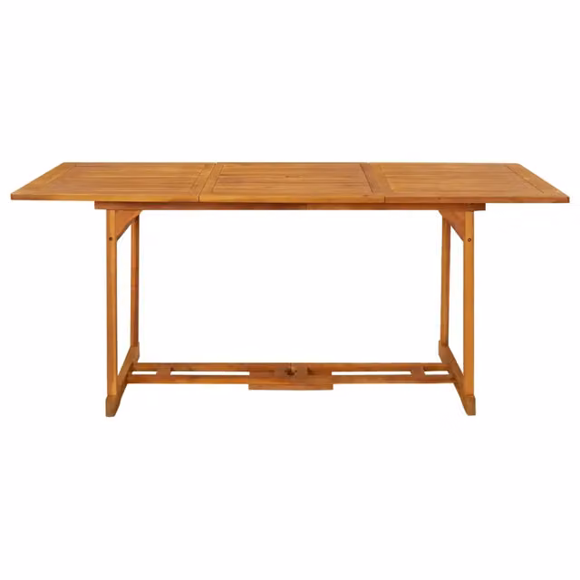 Tavolo da Pranzo per Esterni 180x90x75cm Legno Massello Acacia 315945