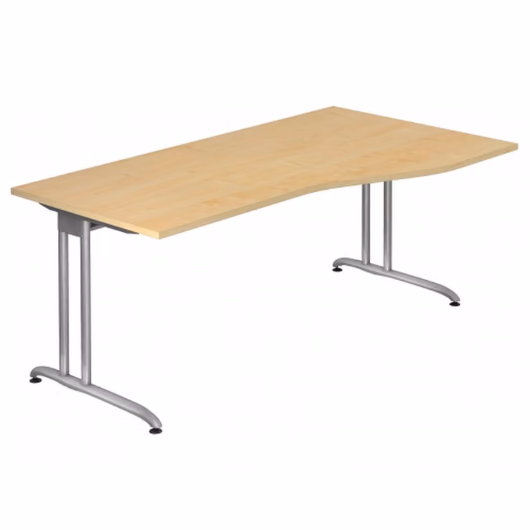 Scrivania Bela 180 X 100 acero