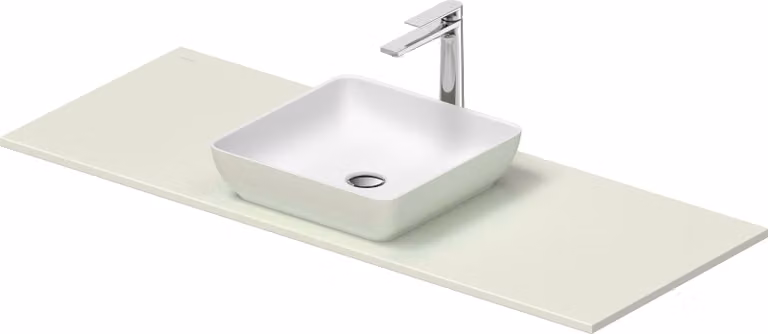 Duravit Sivida Set lavabos rectangulaires incl. console 1280x500x123mm, 268020FH00, 268020FH00