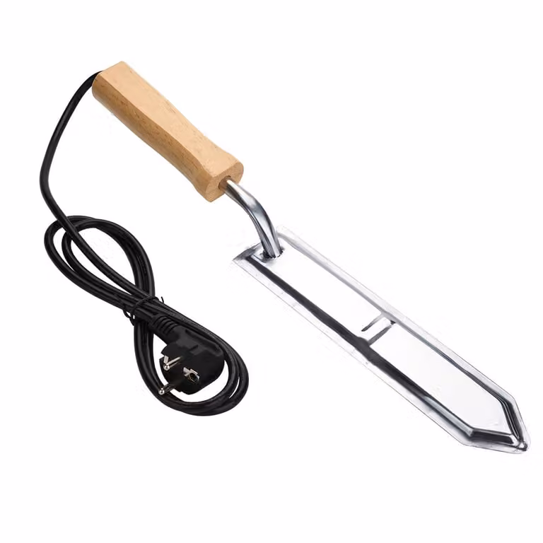 Coltello elettrico per disopercolare il miele Taglierina Raschietto Estrattore di api Strumenti per l'apicoltura