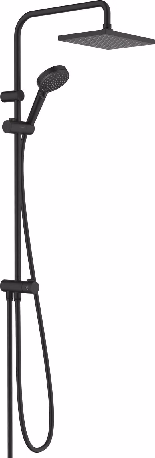 hansgrohe Vernis Shape Système de douche 230 1 jet Reno économisant leau, 26289670, 26289670