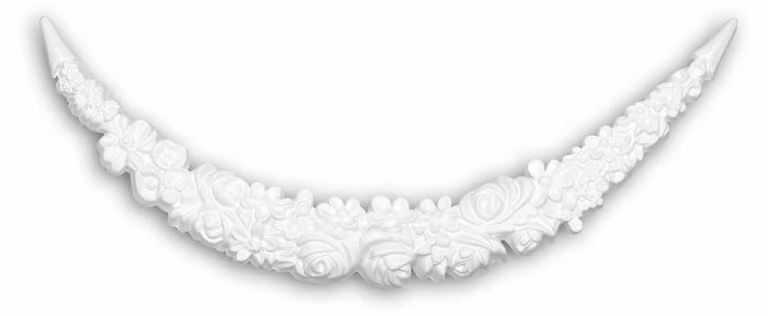 Elemento decorativo Profhome 499001 Decorazione di facciata in stile neo impero