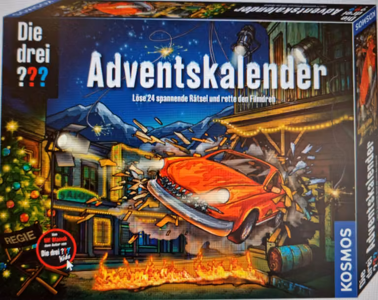 Kosmos 630560 Calendario dell'Avvento 2021 - I tre rompicapo - 24 appassionanti puzzle