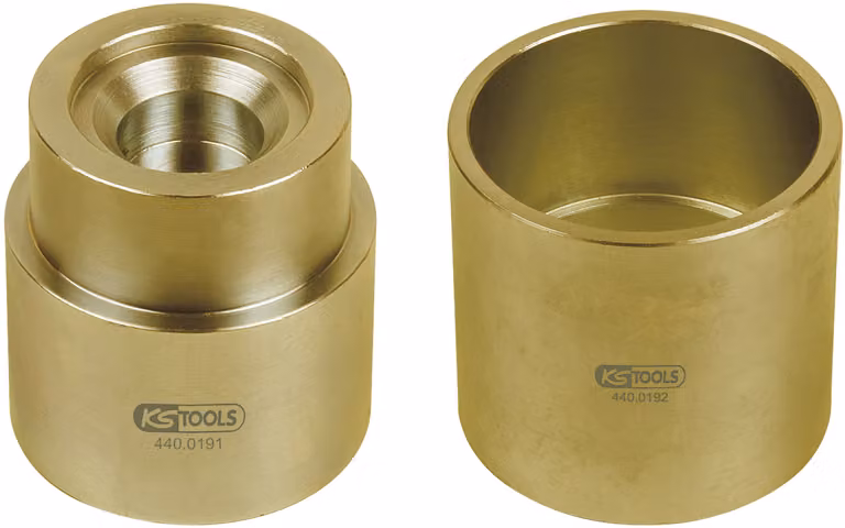 KS TOOLS Set di pezzi a pressione per il montaggio del giunto di supporto/guida 440.0435 1040g