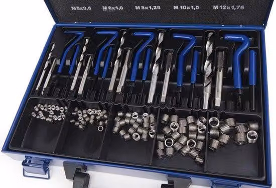 Set di utensili per avvitare, ideale per riparazioni (con punta a V - elicoidale)