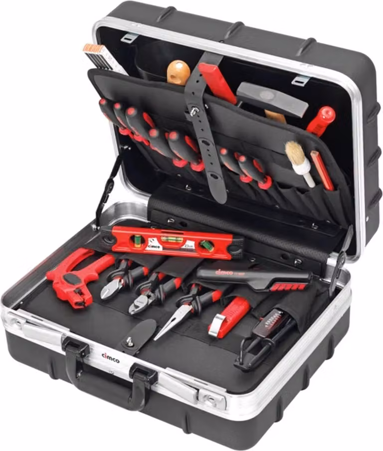 Valigetta per apprendisti Cimco ECO, equipaggiata, 1 pz.