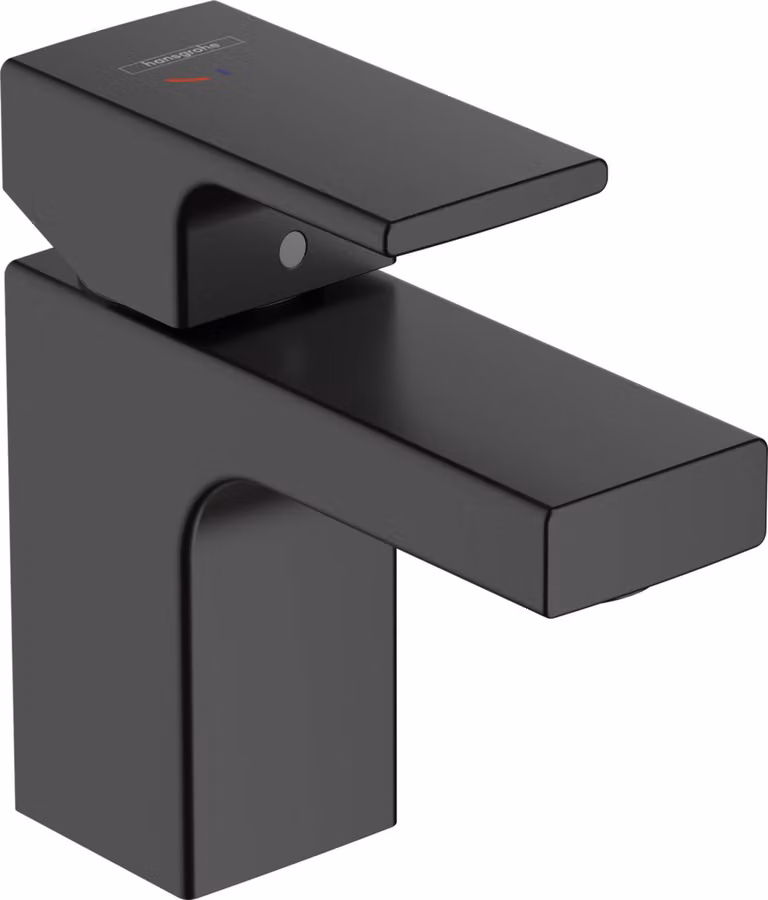 hansgrohe Vernis Shape Mitigeur monocommandé pour lavabo 70 avec vidage à tirette, saillie 89mm, CoolStart, 71593670, 71593670