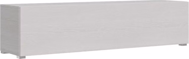 Mobile Giordanoshop con Anta a Roll Top Bianco Frassino L: 173,6 cm, P: 40 cm, H: 39,6 cm