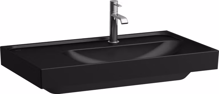 LAUFEN MEDA lavabo, encastrable, 800x460mm, tablette à gauche, 1 trou pour robinet, sans trop-plein, H8171157161111, H8171157161111