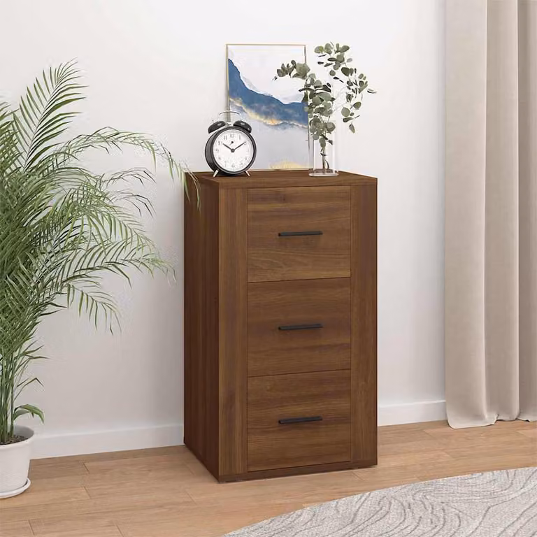 Credenza moderna vidaXL in legno marrone da appendere al muro L: 40 cm, P: 33 cm, H: 70 cm