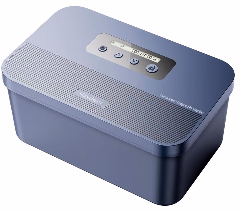 Cassaforte elettronica per cellulare - 24x11x15 cm - Sistema di sicurezza per bambini