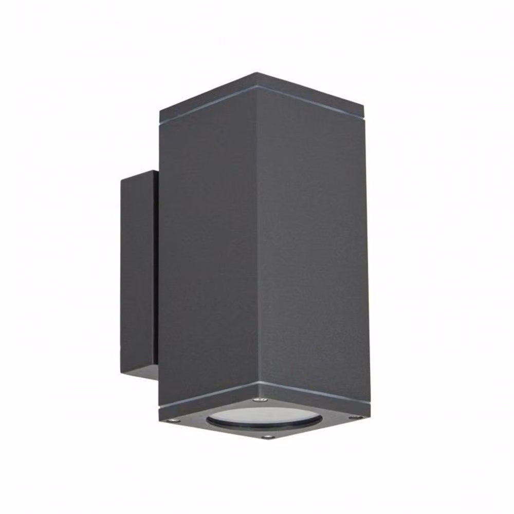 Applique da esterno alto/basso 2xGU10 grigio scuro IP54 SU-MA M1460 DG
