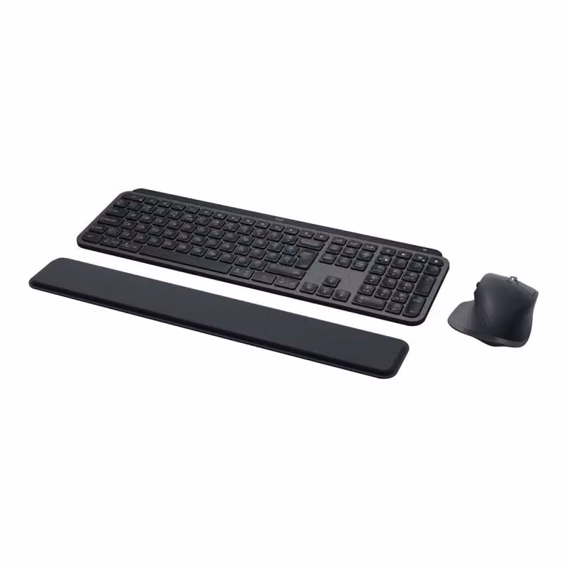 Set di tastiera MX Keys S e mouse Logitech, colore nero, con tecnologia Bluetooth e Wi-Fi – 2