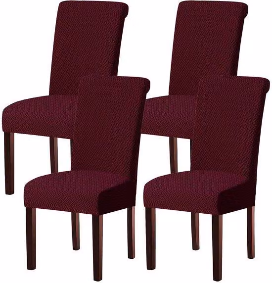 Set di coprisedie Azomor, elastici e lavabili, per diverse occasioni
