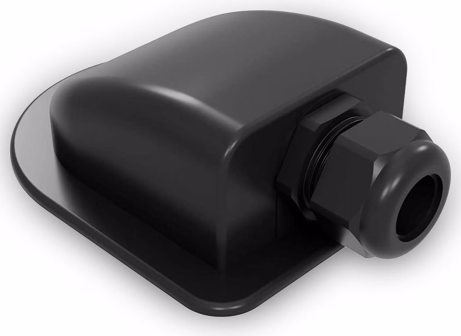 Boccola per tetto Offgridtec 1-fold nero per cavo diametro 13mm-18mm