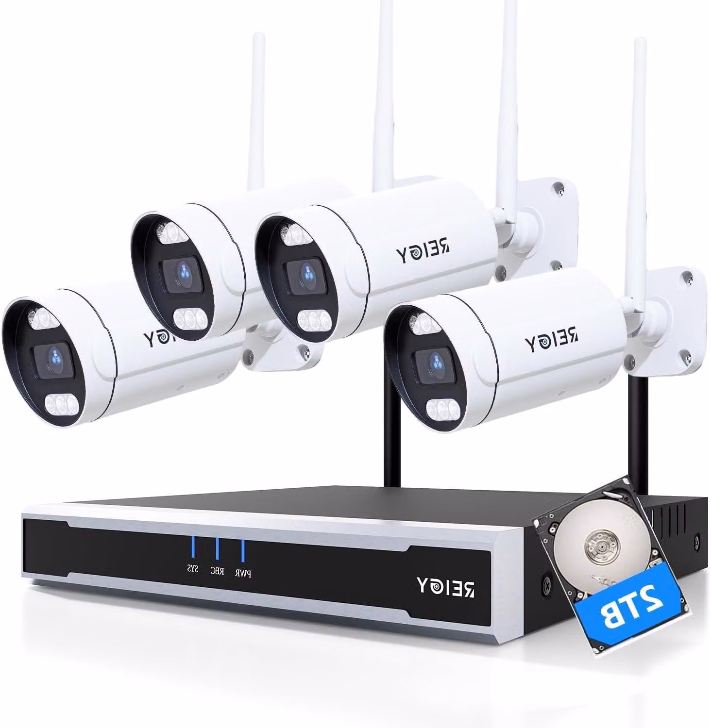 Sistema di videosorveglianza - Telecamera di sicurezza - Telecamera CCTV - Sistema di telecamere wireless - Telecamera per esterni