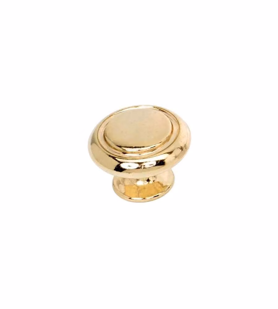 Pomolo Oro Lucido Mm.35