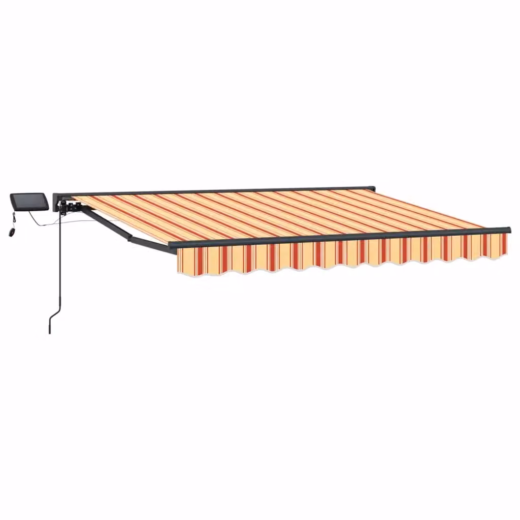 Cornice per tendalino manuale con LED DESIGN IN in alluminio e poliestere L: 3 m, P: 2,5 m – 2