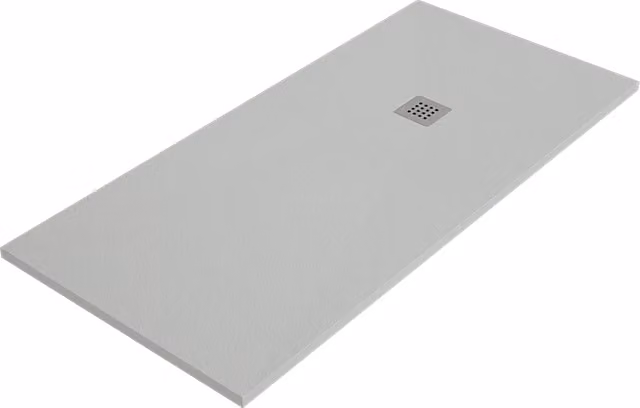 Piatto doccia ARDESIA 70x180 cm Nuvola griglia in acciaio