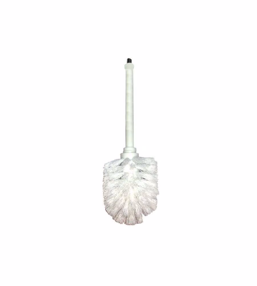 Aglaia Scopino WC Ricambio 25 cm Fibra Sintetica Bianco Attacco Filettato
