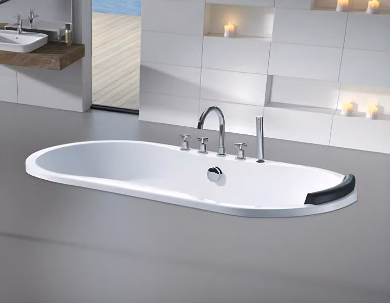 Luxuswanne Badewanne Wellnesswanne Badewanneneinsatz Einbauwanne 170x80 cm