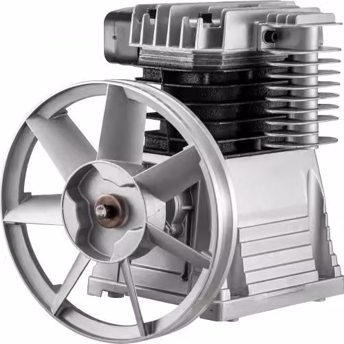 Testa del compressore d'aria VEVOR Industriale in alluminio argento, motore della pompa a stadio singolo da 3 CV, 160 PSI, 1300 rpm, 1 fase, 11 Bar