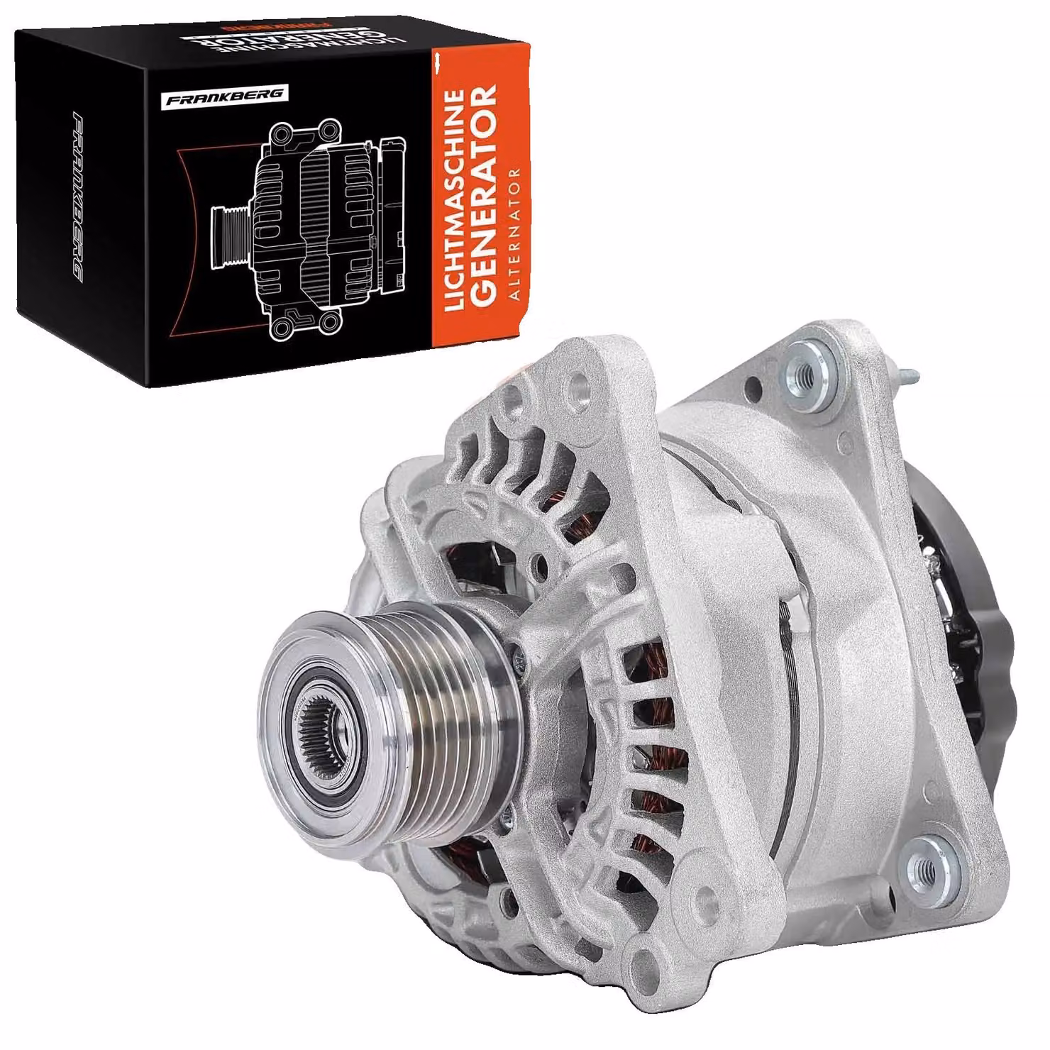 Alternatore, 12V, corrente di carica 90A, diametro puleggia 56mm, rotazione in senso orario, montaggio diretto