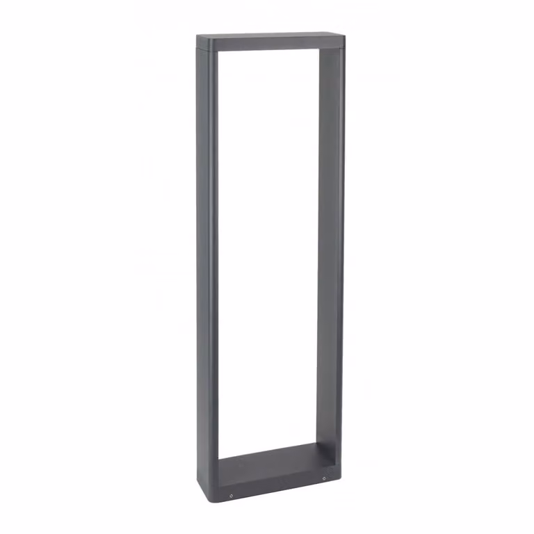 Lampada da terra a palo da giardino LED 9W grigio scuro IP65 SU-MA FLS-750