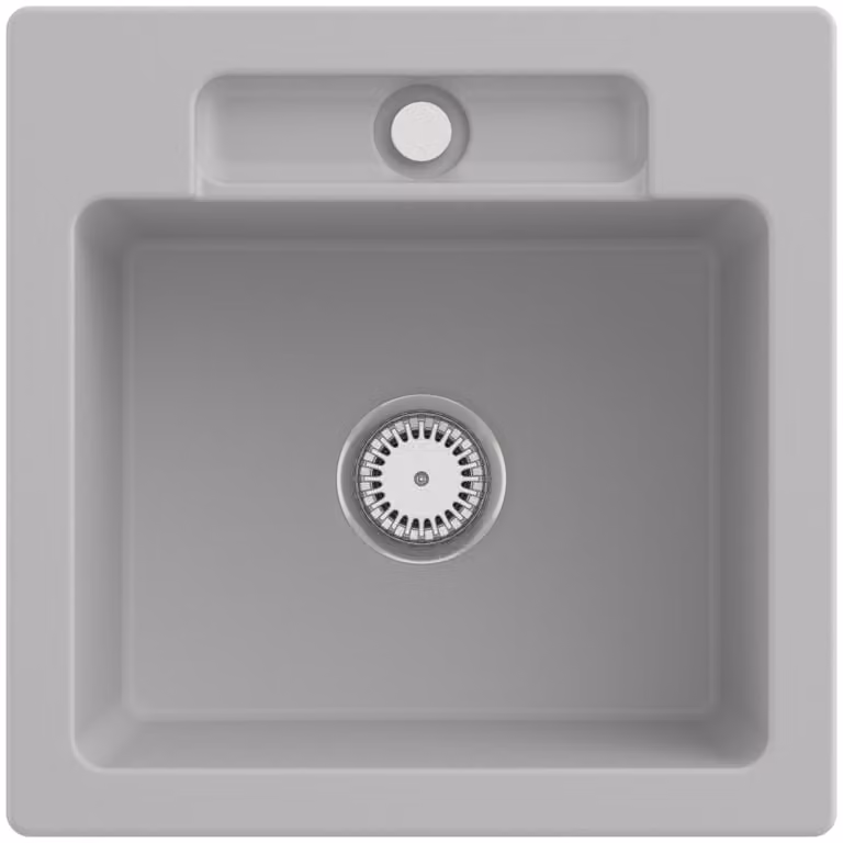 Lavello Villeroy&Boch, lavello da cucina Siluet 50 S Steam 510x510mm, larghezza base 50cm