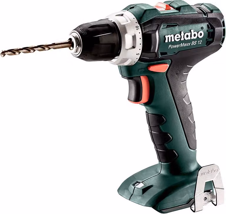 Trapano avvitatore a batteria METABO PowerMaxx BS 12 (601036890); scatola