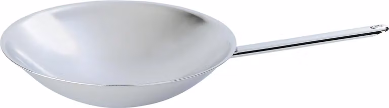 Wok in acciaio inox 3 strati per induzione, linea Resto, diam. 36cm