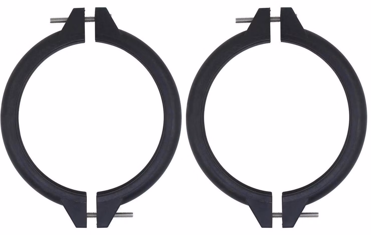 Guarnizione per filtro a sabbia per piscina, diametro esterno 184 mm, diametro interno 147 mm, colore nero, confezione da 2