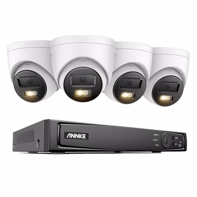 sistema di telecamere di sicurezza da 12MP, risoluzione Ultra HD, rilevamento avanzato del movimento, 4 pezzi da 12MP tipo 1, Nessuno