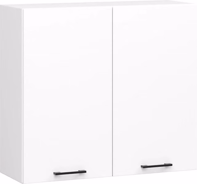 Mobile da cucina pensile Akord Oliwia bianco con 2 ante, L 80 cm, P 30 cm, H 72 cm