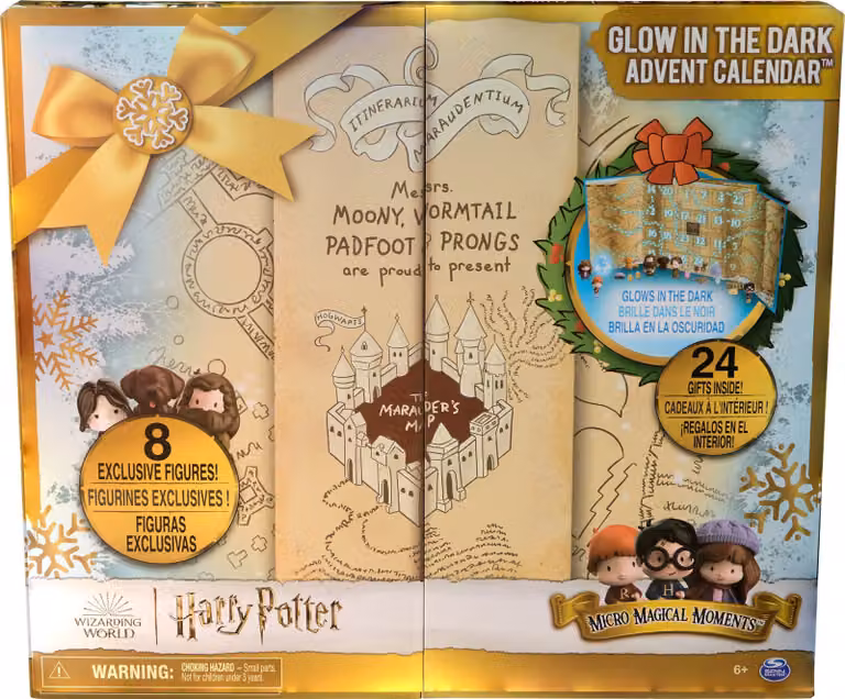 Calendario dell'Avvento da collezione di Harry Potter