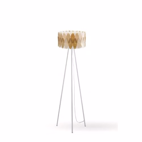 Piantana Moderna Polilux ® New Gold E Metallo 1 Luce E27