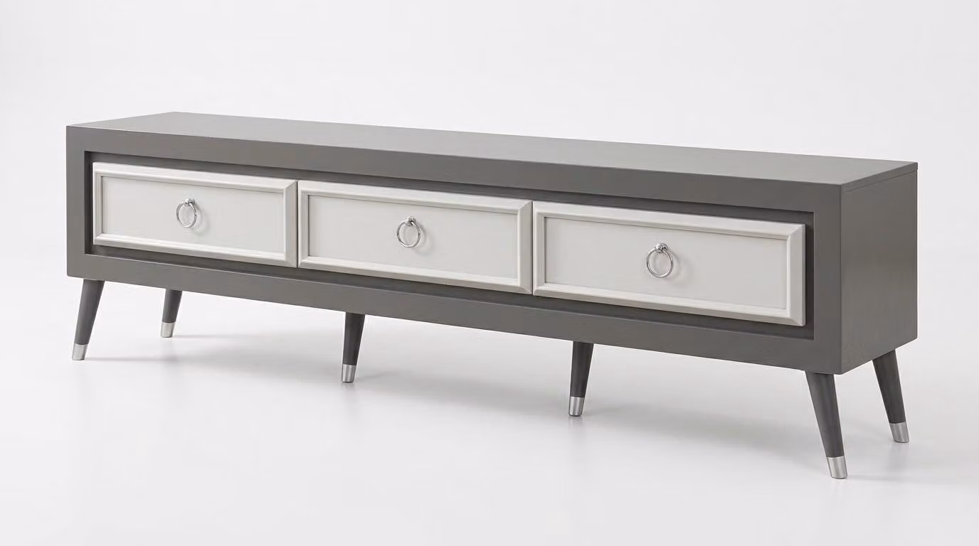 Konsole Stil modern grau Wohnzimmer praktisch komfortabel bequem