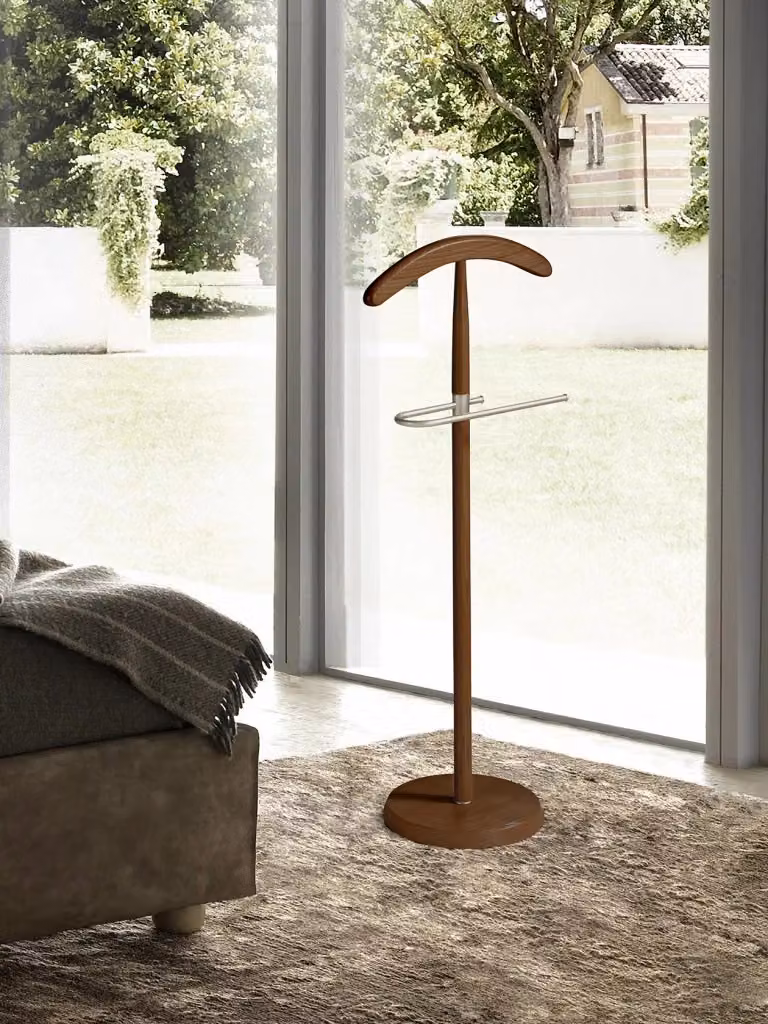 Servomuto Herdasa in legno di faggio con finitura noce, L: 111 cm, P: 44 cm, H: 30 cm – 2