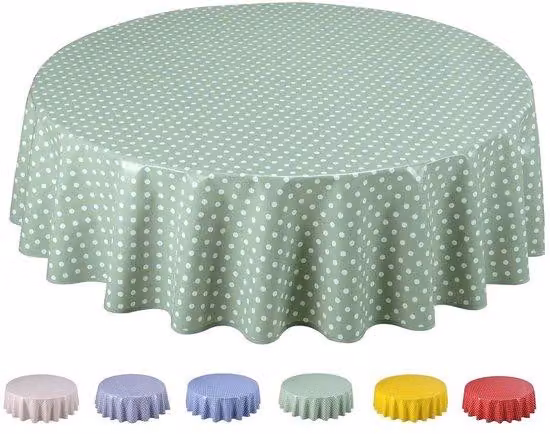 Tovagliato rotondo idrorepellente - 140 cm - ideale per interni ed esterni