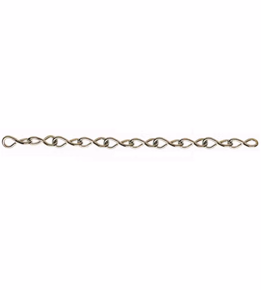 Catenella Acciaio Cromato 21 x 9 x 2 mm